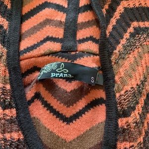 Prana hooded sweater dress size small